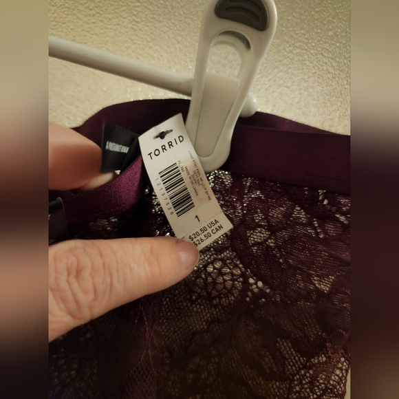 Torrid , cheeky shorts , size 1 - Picture 2 of 4